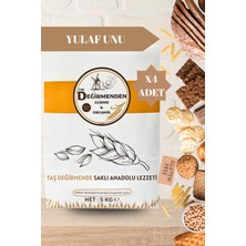 Taş Değirmenden Organik Atalık Tam Yulaf Unu (Gluten İçermez) - 20 Kilo