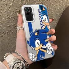 Ucuc Xiaomi Redmi Note 10 Pro Uyumlu Sert Akrilik Arka Silikon Kenar Lens Koruma Şık Baskı Kılıf