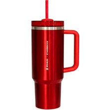 Stanley x Starbucks Holiday Quencher Red 40OZ Pipetli Çelik Termos
