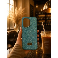 MMP Shop Honor 400 Uyumlu Içi Kadife Elmas Tasarımlı Taşlı Parlak Pırlanta Silikon Kılıf