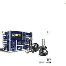Foxus Niken H7 LED Xenon Far Aydınlatma Seti Şimşek Etkili Pro 6400LM