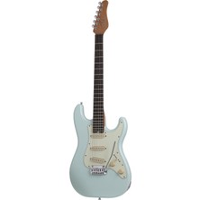 Schecter Nick Johnston Traditional Elektro Gitar Atomic Frost 25.5” Boyutlu Krom Aksamlı