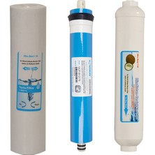 Watergold Su Arıtma 1 Micron Tortu, Membran ve Tatlandırıcı Filtresi