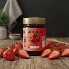 Burdur Hasat 400 gr %65 Meyveli Doğal Çilek Reçeli