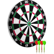 Küçük Hazine Şık Tasarımlı Dart Tahtası 12 Inç Dayanıklı Ahşap Gövde
