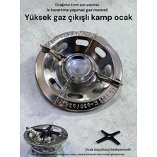 Piknik tüp başlığı Büyük Boy Balık Ocak Her Marka Dar Tüpe Uyumlu Küçük Tüp Başlığı