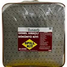 Tusorb PAZAR10 Genel Amaçlı Döküntü Kiti 20 Litre