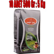 Neşe Çay Bahçem Öz Gold Siyah Çay 500 gr x 10 5 kg Kaliteli Doğal Yaprak Çay