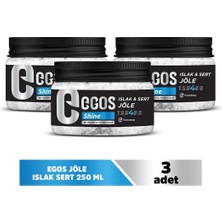 Egos Jöle Islak Sert 250 ml 3'lü