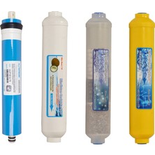 WaterGold Su Arıtma 75GPD Membran, Tatlandırıcı, Mineral ve Alkalin Filtre