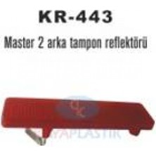 Kaya Csmtex Arka Tampon Reflektörü Master Ii-Trfaic Ii-Iii-Movano