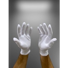 Mrb Beyaz Egzama Eldiveni S Beden Pamuklu Doku ile Ergonomik Tasarım ve Kullanım Kolaylığı