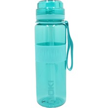 Noki Tritan Pipetli Su Matarası Turkuaz 590 ml
