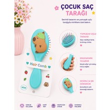 Asel Aksesuar Sevimli 3D Figürlü Yumuşak Uçlu Ergonomik Çocuk Saç Tarağı Fırçası Farklı Seçenekli