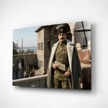 Alper Reklam Ismet Inönü Cam Tablo