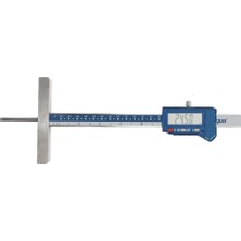 Dasqua 0-150MM Dijital Derinlik Kumpası Yuvarlak Derinlik Çubuklu 2730-0030