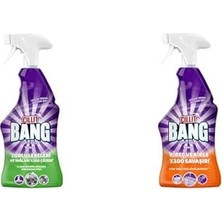 Cillit Bang Mutfak Yağ ve Kireç Çözücü Sprey 750 ml ve Cillit Bang Süper Güçlü Kir ve Kireç Çözücü Sprey (1 x 750 Ml)