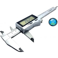 Dasqua 0-150MM LCD Büyük Ekran Dijital Kumpas IP67 Yağa, Suya Dirençli 2610-8105