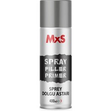 Mxs Sprey Dolgu Astar Gri 400ML Yüksek Kapatıcılık ve Kolay Uygulama Özellikli