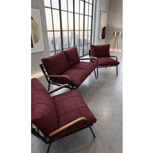 Sofmina Balkon, Bahçe, Cafe, Metal Kanepe Koltuk Takımı , Bahçe Mobilyası, 211