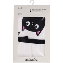 Katamino Kedicik Ip Askılı Slip Atlet Takım - Ekru