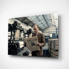 Alper Reklam Atatürk Cam Tablo