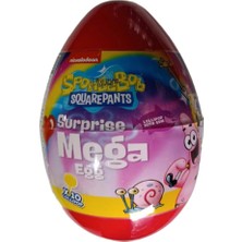 Bobbo Spongebob Sakızlı Lolipoplu Surprise Mega Egg 160 gr * 3 Adet