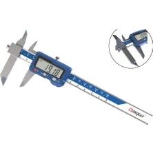 Dasqua 0-200MM Ayarlanabilir Çeneli Dijital Kumpas 0.01MM 2100-1020