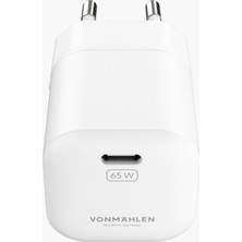 Vonmahlen Unity Gan 65W Adaptör - Beyaz