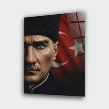 Alper Reklam Atatürk Cam Tablo