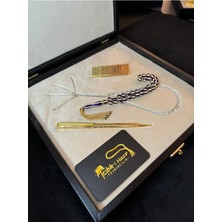 Luxury Series Özel Vip Mücevherat Serisi Koleksiyonluk Gümüş Tesbih Set