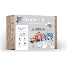 Connetıx   Connetix Pastel Transport Pack Manyetik Bloklar - 50 Parça