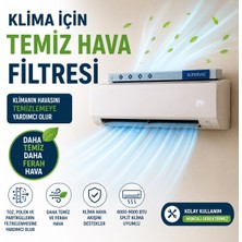Supervac Klimanızın Hava Kalitesini Destekleyen Filtre - Klimanızı Hava Temizleyiciye Dönüştüren Filtre
