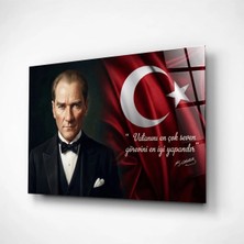 Alper Reklam Atatürk Cam Tablo