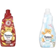 Yumoş Konsantre Çamaşır Yumuşatıcısı 1440 Ml(2) Yumoş Doğal Özler Konsantre Çamaşır Yumuşatıcısı Bebek 1200 ml 50 Yıkama 1 Adet(1)
