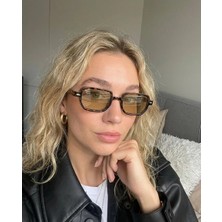 Funeyes Lodin Leopar soft  Camlı Güneş Gözlüğü Unisex 2026 Yeni Sezon