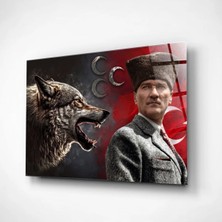 Alper Reklam Atatürk Cam Tablo