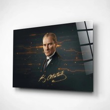 Alper Reklam Atatürk Cam Tablo