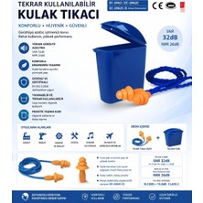 J&y EC-2062C Snr 32 Db Çam Tipi Kulak Tıkacı