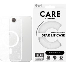 Panzer Glass Care By Panzerglass iPhone 16E Flagship Case Urban Combat Star Lit - Beyaz Kılıf