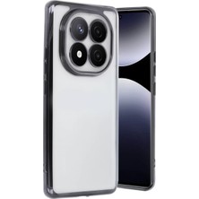 Zemira Home Newface Xiaomi Redmi Note 14 Pro Plus Kılıf Razer Lensli Silikon - Siyah