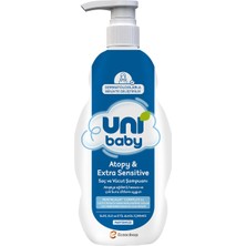 Uni Baby Atopy & Extra Sensitive Atopik Ciltlere Özel Saç ve Vücut Şampuanı  500 ml