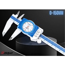 Dasqua 0-200MM Dijital ve Saatli Kumpas IP67 Yağa, Suya Dirençli 3004-1005