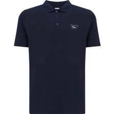 Reebok New Id Reg Polo Iı Tee Lacivert Erkek Polo Yaka Kısa Kol T-Shirt