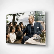 Alper Reklam Atatürk Cam Tablo