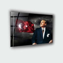 Alper Reklam Atatürk Cam Tablo