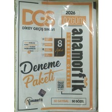 Eser Anamorfik Dgs  8 Adet Deneme Paketi