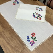 Oya Home Kaneviçeli & Dantelli Oda Takımı-Odt 4332