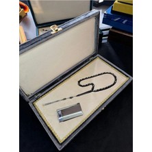 Premium Vip Set Bufolo Boynuzu Tesbih 925 Ayar Gümüş Özel Tasarımlı