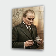 Alper Reklam Atatürk Cam Tablo